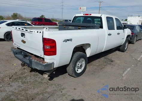 2012 Chevrolet Silverado 2500Hd Work Truck из США, поврежденный, VIN 1GC1KVC81CF120369